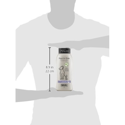 Wahl 4-in-1 Calming Pet Shampoo – Cleans, Conditions, Detangles, ...