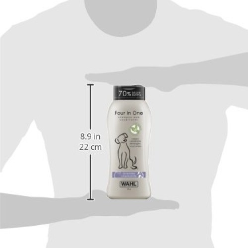 Wahl 4-in-1 Calming Pet Shampoo – Cleans, Conditions, Detangles, ...
