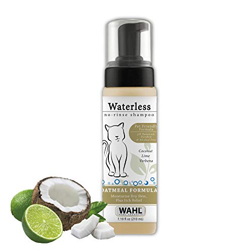 Wahl Cat Waterless Shampoo for Soothing Damaged Skin, Refreshing,...