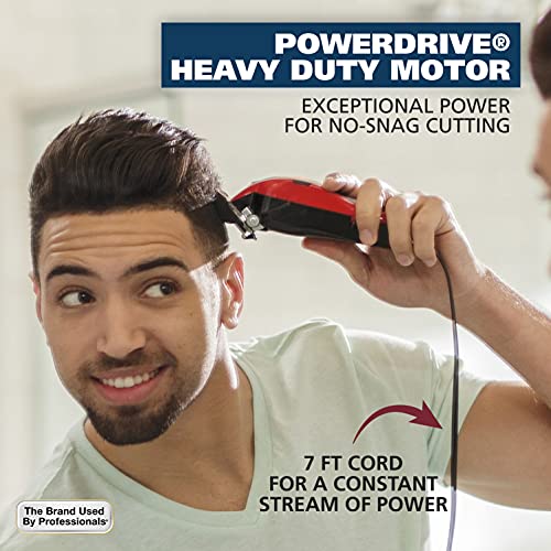 Wahl Clipper Clip n Trim 2-In-1 Haircutting Kit with Built-in Po...