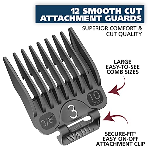 Wahl Clipper Clip n Trim 2-In-1 Haircutting Kit with Built-in Po...