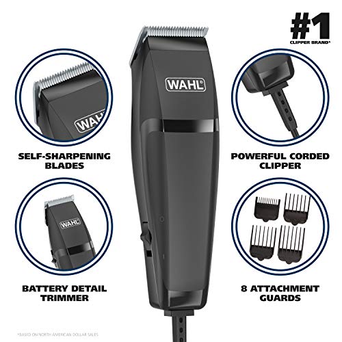 Wahl Clipper Corp Pro 14 Piece Styling Kit with Hair Clipper and ...
