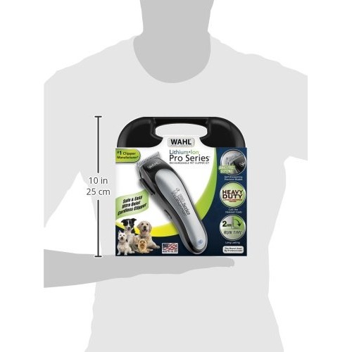 Wahl Lithium Ion Pro Series Cordless Animal Clippers – Rechargeab...