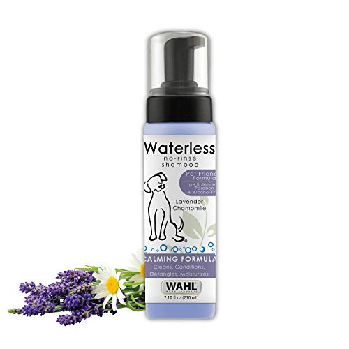 Wahl Pet Friendly Waterless No Rinse Shampoo for Animals – Lavend...