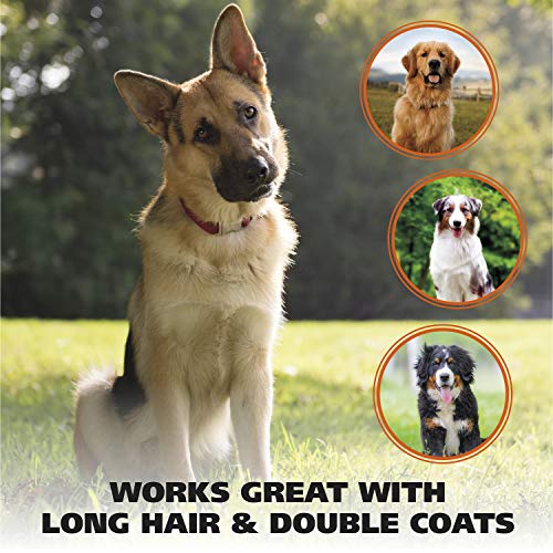 WAHL Premium Large Pet Slicker Brush with Ergronomic Rubber Grips...