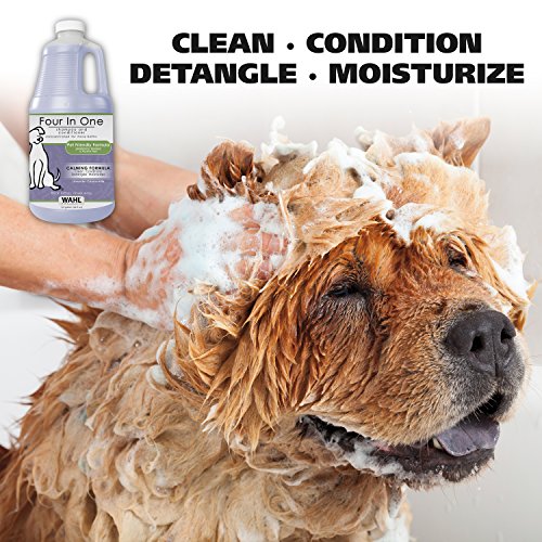 WAHL Professional Animal 4-in-1 Calming Pet Shampoo – Cleans, Con...