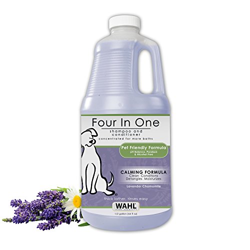 WAHL Professional Animal 4-in-1 Calming Pet Shampoo – Cleans, Con...