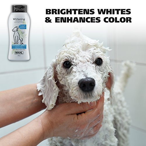 Wahl White Pear Brightening Shampoo for Pets – Whitening & Animal...