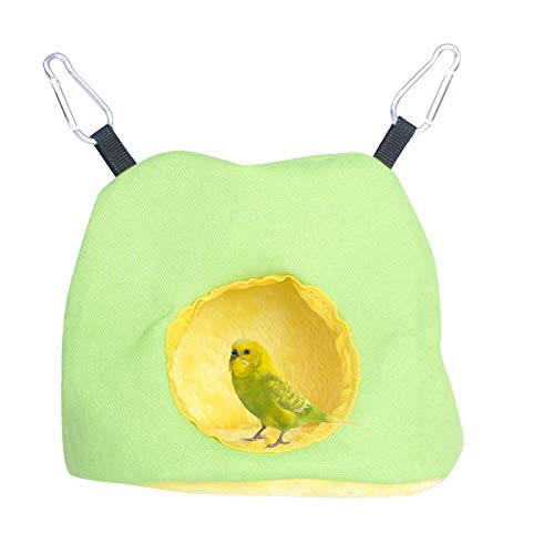 Parrot Nest, Bird Nest House Plush Warm Tent Hanging Canvas Cage ...