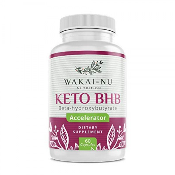 Wakai-Nu Keto BHB Accelerator - Beta-Hydroxybutyrate Salts Ketoge...