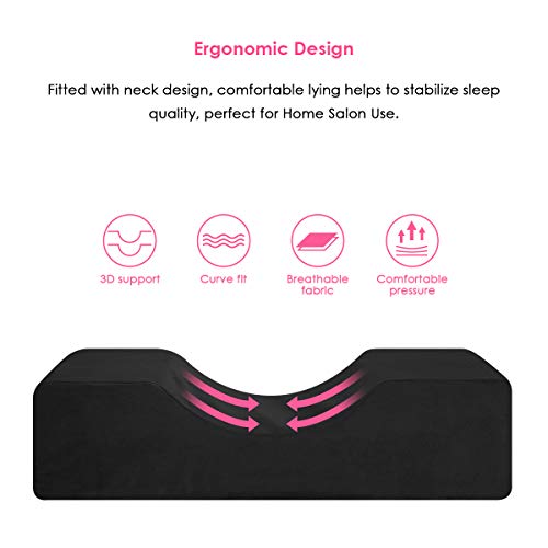 Eyelash Extension Neck Pillow U-Shape Memory Foam Pillow Beauty S...