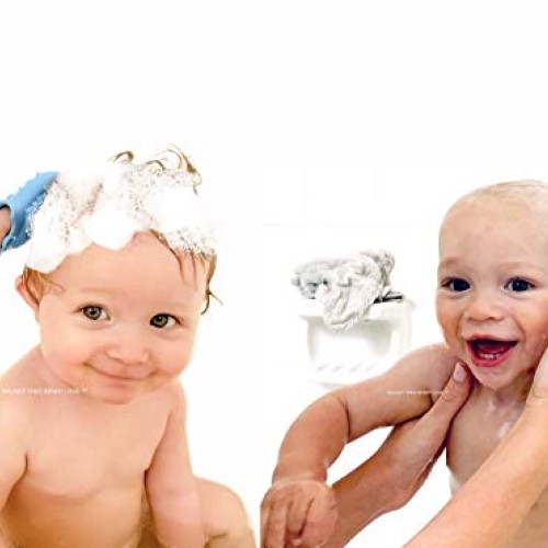 US Pediatricians Tested Baby Shampoo Brush Mitt | Baby Bath Spong...