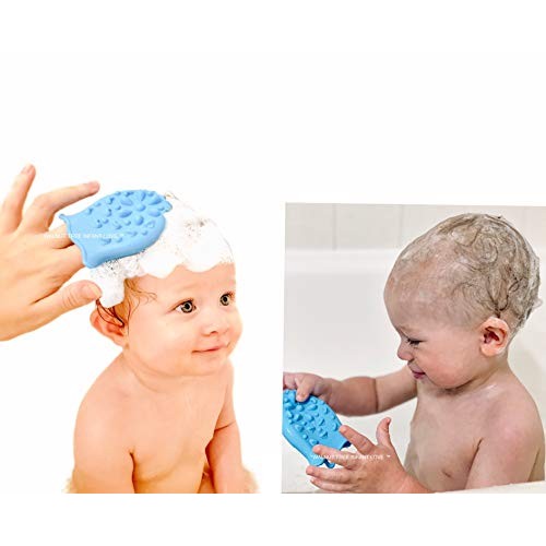 US Pediatricians Tested Baby Shampoo Brush Mitt | Baby Bath Spong...