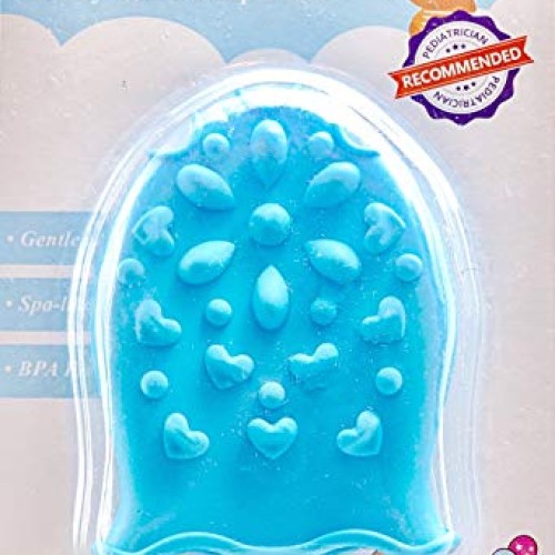 US Pediatricians Tested Baby Shampoo Brush Mitt | Baby Bath Spong...