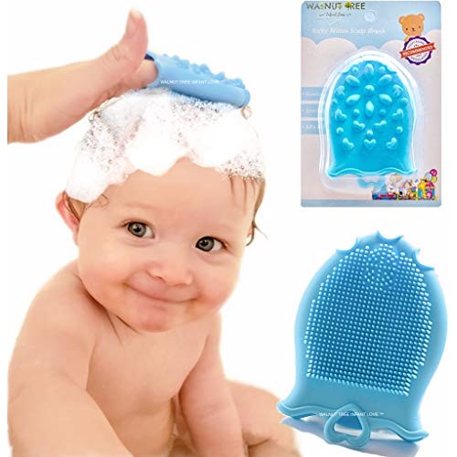US Pediatricians Tested Baby Shampoo Brush Mitt | Baby Bath Spong...