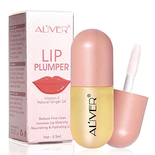 Lip Plumper 2 Pack, Natural Lip Enhancer, Lip Maximizer Lip Gloss...