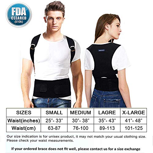 Back Brace Posture Corrector for Men - Medical Posture Brace for ...
