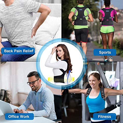 Back Brace Posture Corrector for Men - Medical Posture Brace for ...