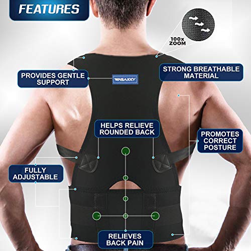 Back Brace Posture Corrector for Men - Medical Posture Brace for ...