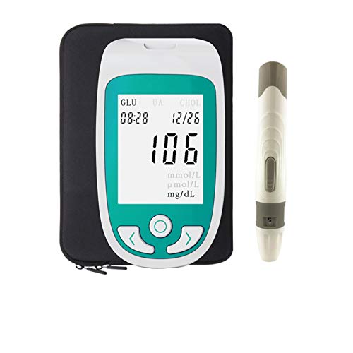 WCCCY 3 in 1 Cholesterol Tester, Blood Multi-Function Tester Mete...