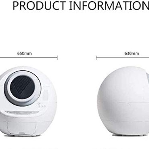 WDSZXH Cat Litter Robot Self Cleaning Toilet, Super Self-Cleaning...