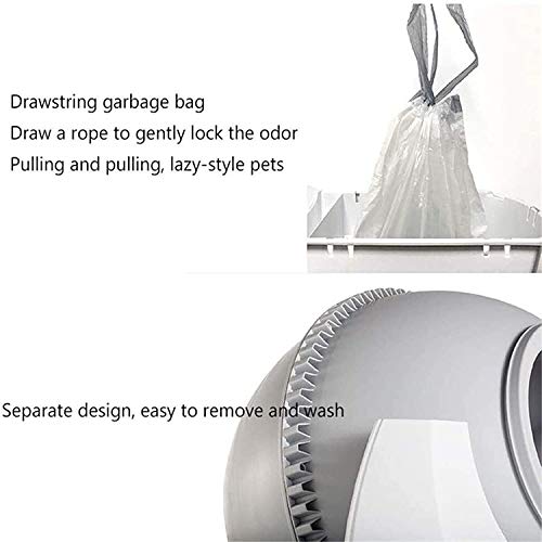 WDSZXH Cat Litter Robot Self Cleaning Toilet, Super Self-Cleaning...