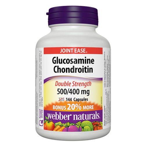 Webber Naturals Bouns Size Glucosamine & Chondroitin, Double Stre...