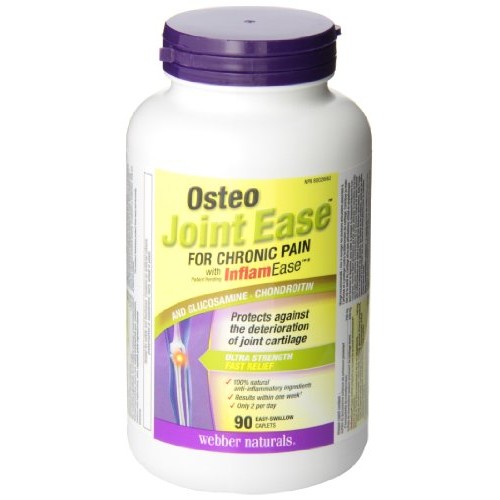 Webber Naturals Osteo Joint Ease with InflamEase and Glucosamine ...