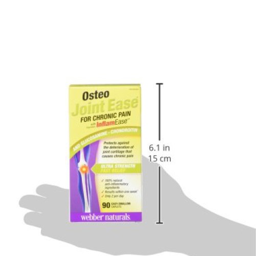 Webber Naturals Osteo Joint Ease with InflamEase and Glucosamine ...