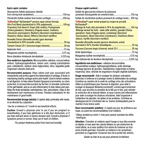 Webber Naturals Osteo Joint Ease with InflamEase and Glucosamine ...