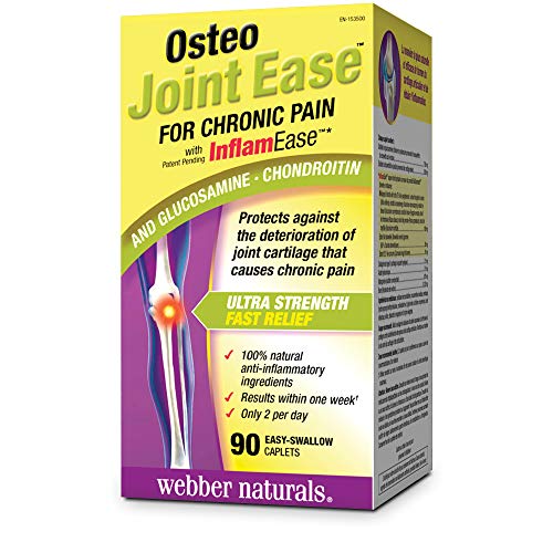Webber Naturals Osteo Joint Ease with InflamEase and Glucosamine ...