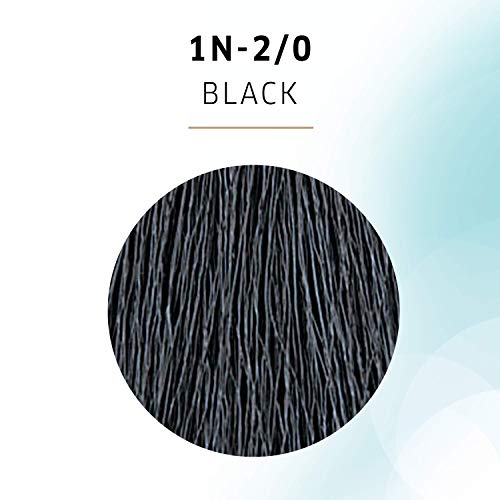Wella Color Charm Demi Permanent Hair Color, 1n Black, 2 oz