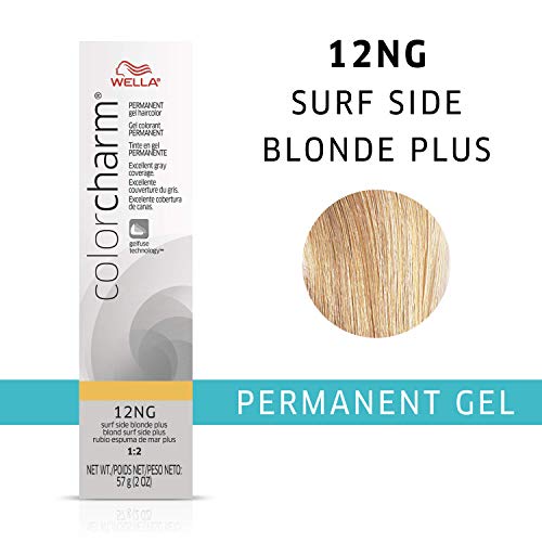 WELLA Color Charm Permanent Gel Hair Color, 12NG, 2 oz