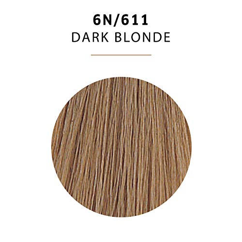 WELLA Color Charm Permanent Liquid Hair Color, 6N Dark Blonde