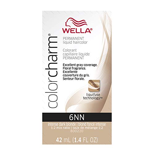 WELLA Color Charm Permanent Liquid Hair Color 6NN Intense Dark Bl...