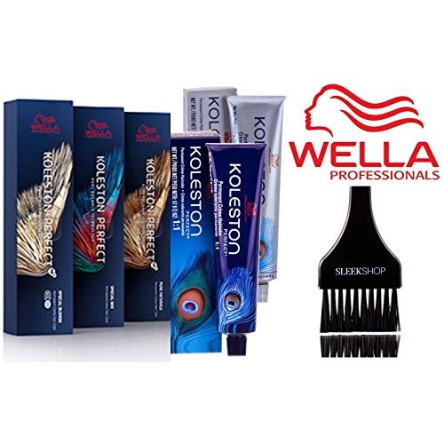 Wella KOLESTON Perfect Permanent Creme Haircolor, 2 oz with Slee...