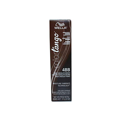Wella Color Tango Permanent Masque Hair Color Dark Chocolate Brow...
