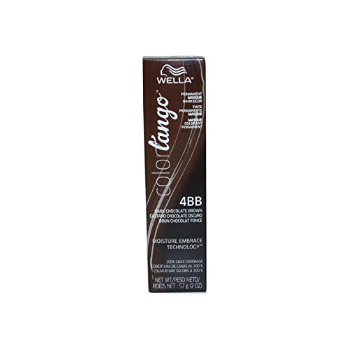 Wella Color Tango Permanent Masque Hair Color Dark Chocolate Brow...