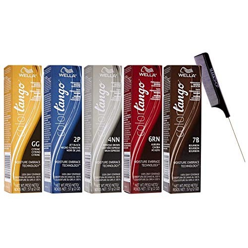 Wella Color Tango Permanent Masque Hair Color w/Sleek Steel Pin ...