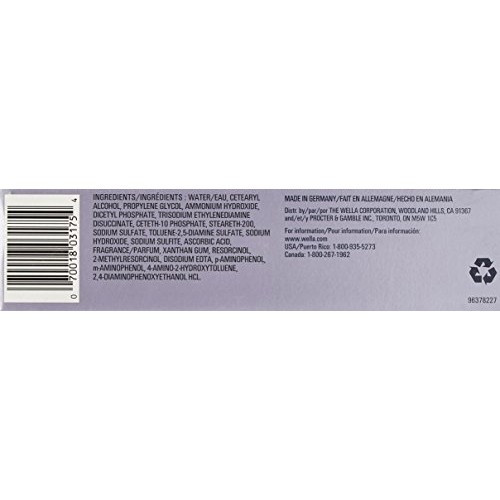 Wella Illumina Permanent Creme Hair Color, 7/31, 2 Ounce