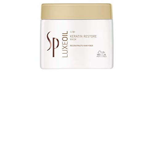 Wella SP Luxe Oil Keratin Restore Mask Reconstructs Hair Fiber ...