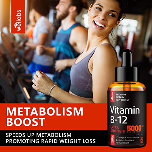 Vitamin B12 Sublingual - Organic B12 Vitamin 5000 MCG - Made in T...