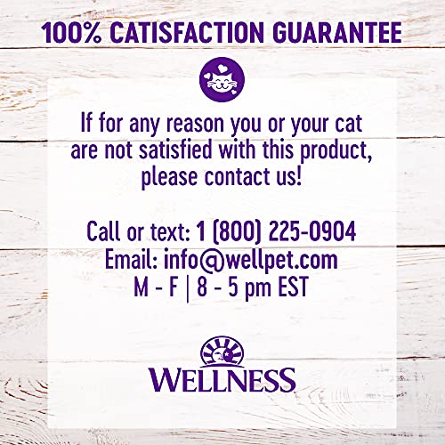 Wellness Chicken & Turkey Pâté Favorites Wet Cat Food Variety Pac...