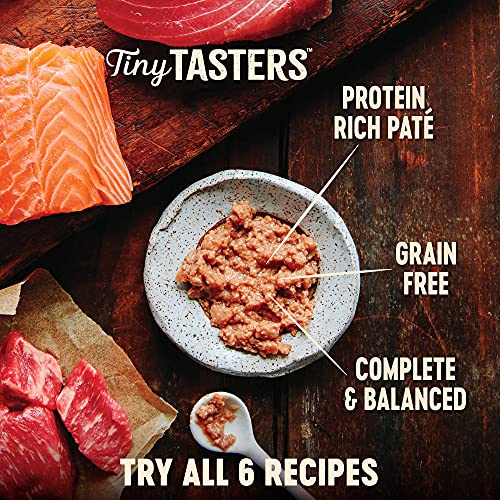 Wellness, Chicken & Turkey Tiny Tasters Cat Food, 1.75 Ounce Pack...