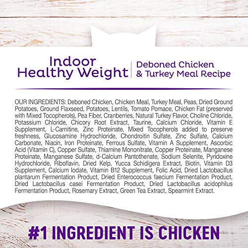 Wellness Complete Health Grain-Free Indoor Healthy Weight Chicken...