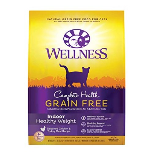 Wellness Complete Health Grain-Free Indoor Healthy Weight Chicken...