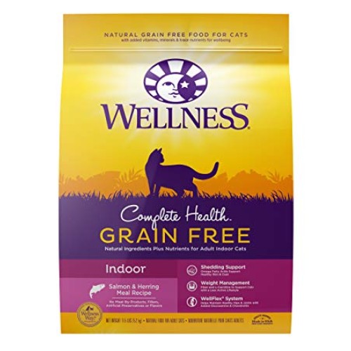 Wellness Complete Health Natural Grain Free Salmon & Herring Indo...