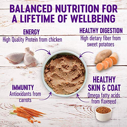 Wellness Complete Health Natural Wet Canned Dog Food, Senior Chic...
