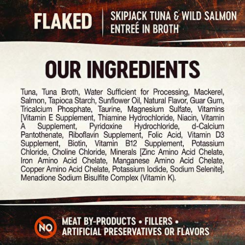 Wellness CORE Signature Selects Grain Free Canned Cat Food, Flake...