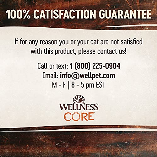 Wellness CORE Signature Selects Grain Free Canned Cat Food, Flake...